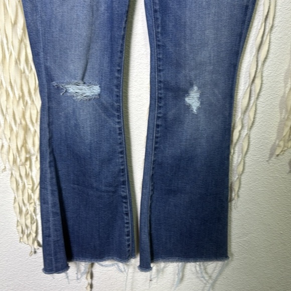 MOTHER Weekender Ankle Fray Size 25 in Wild! - Picture 4 of 16